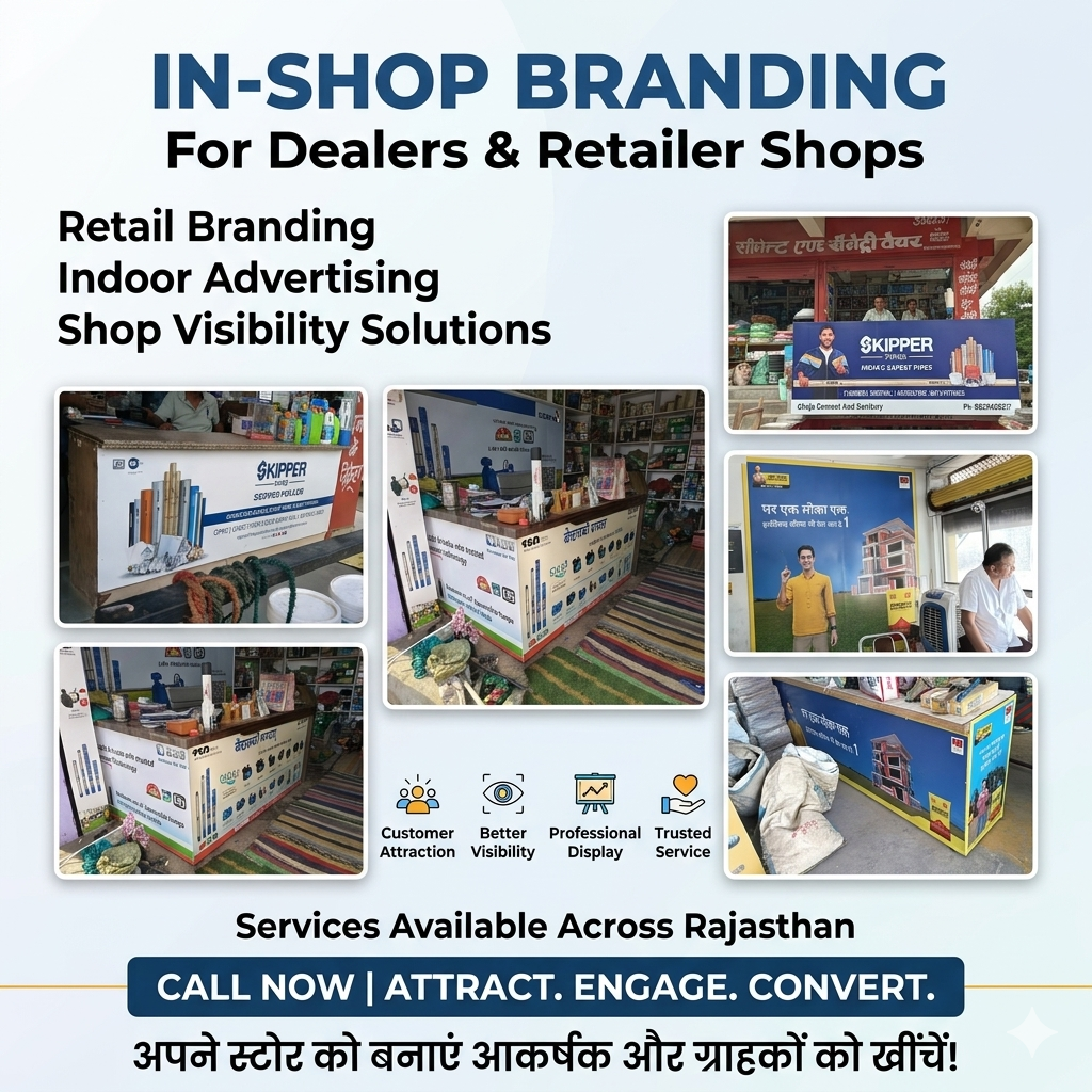 IN-SHOP Branding IN Rajasthan